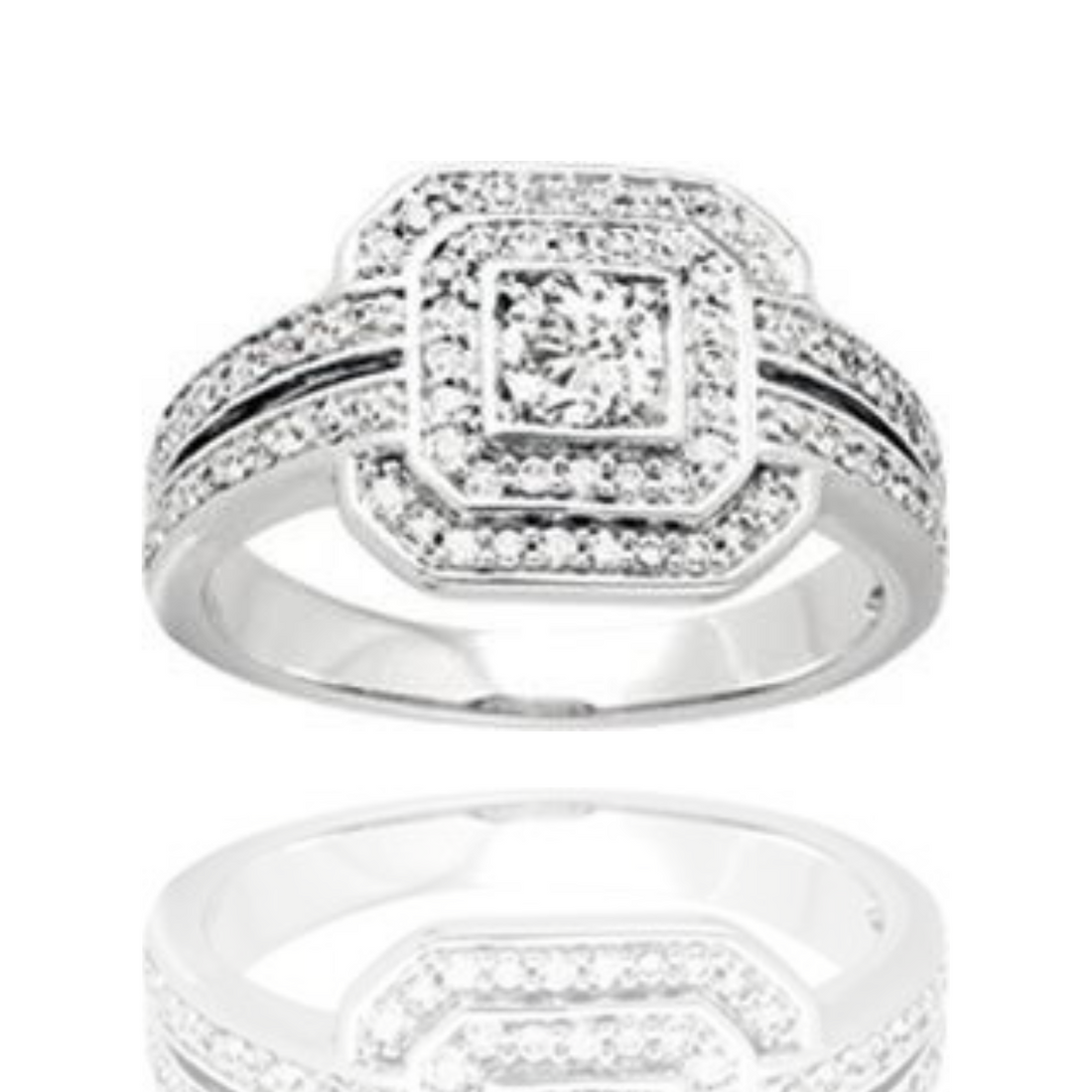 BAGUE OR ET DIAMANTS - BRIANNA