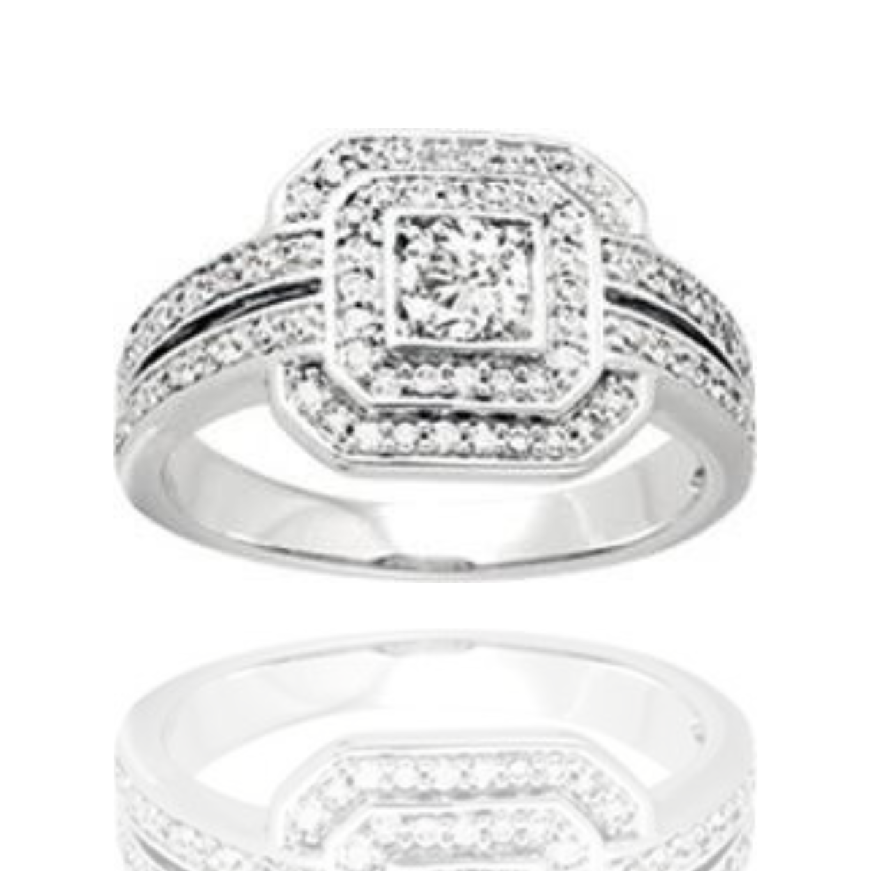 BAGUE OR ET DIAMANTS - BRIANNA