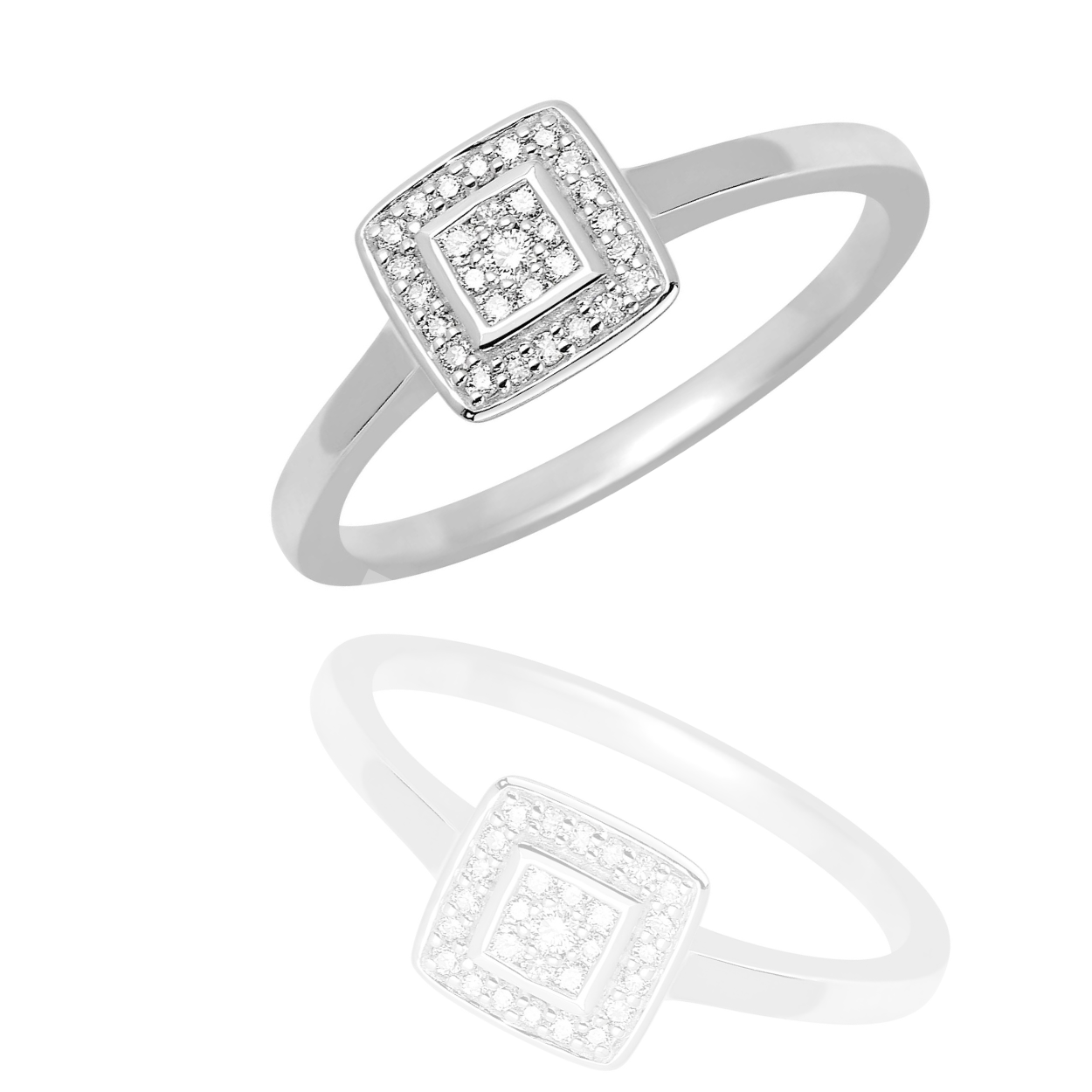 BAGUE OR ET DIAMANTS - TORI