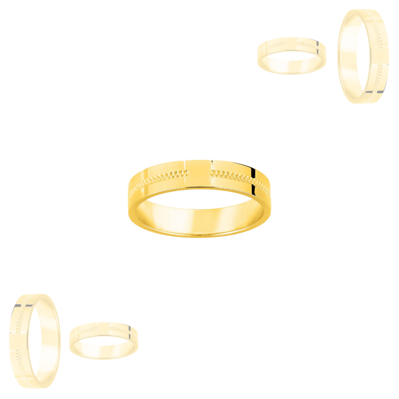 bague or jaune