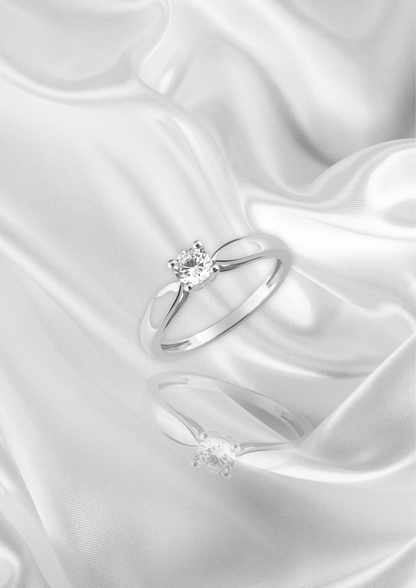 Solitaire diamant 0,30 carat