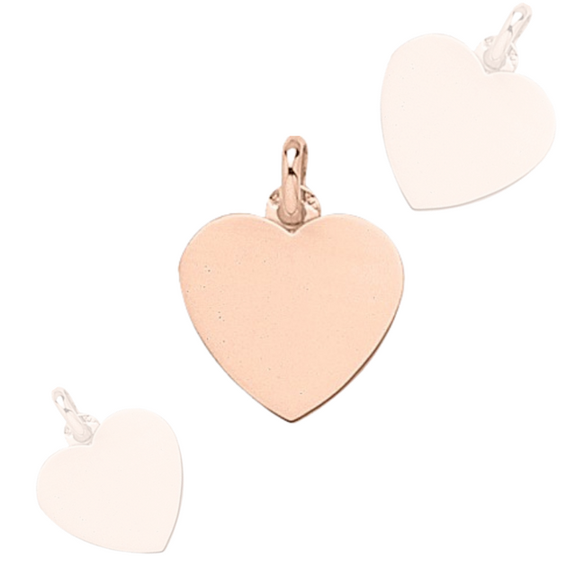 HEART PENDANT GOLD 750 THOUSANDS