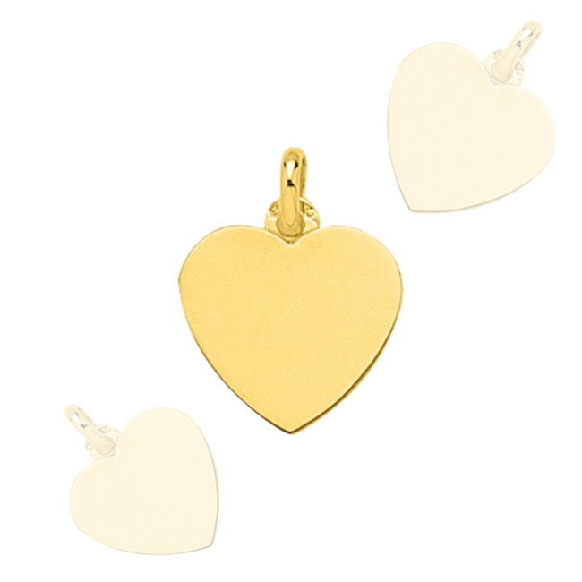 PENDENTIF COEUR OR 750 MILLIÈMES