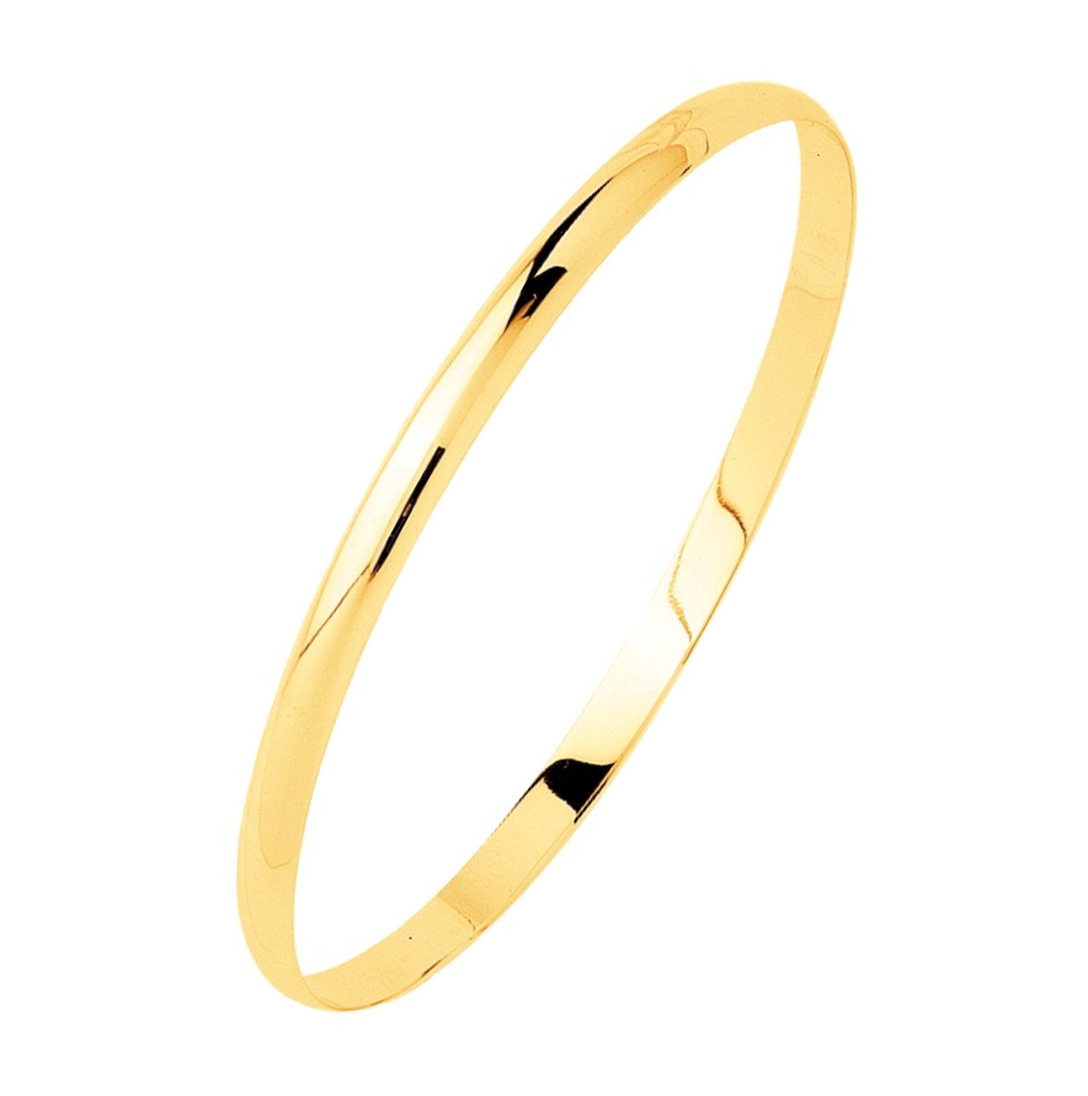 Solid flat half bangle or750j