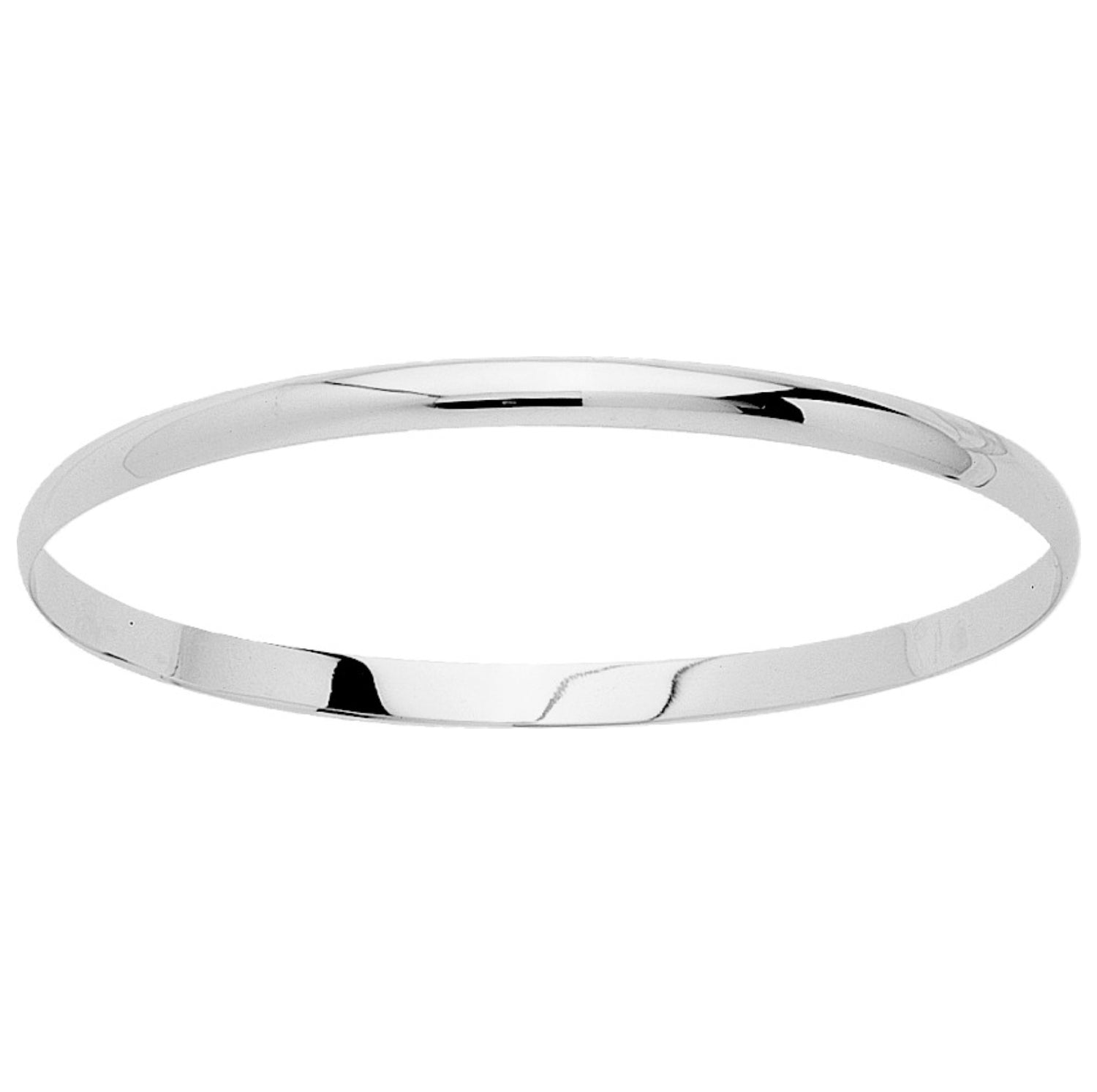 Solid flat half bangle or750j