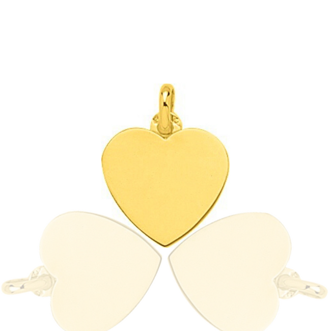 PENDENTIF COEUR OR 750 MILLIÈMES