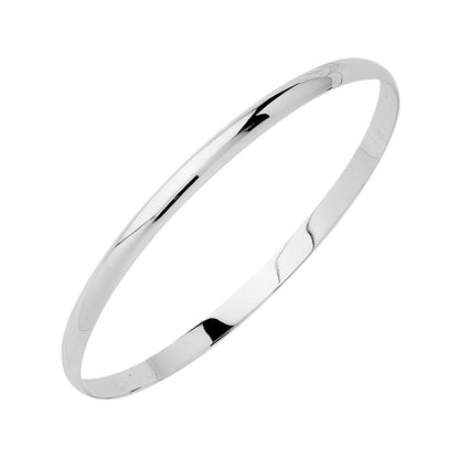 Solid flat half bangle or750j